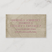 Shabby Chic - Visitekaartje (Achterkant)