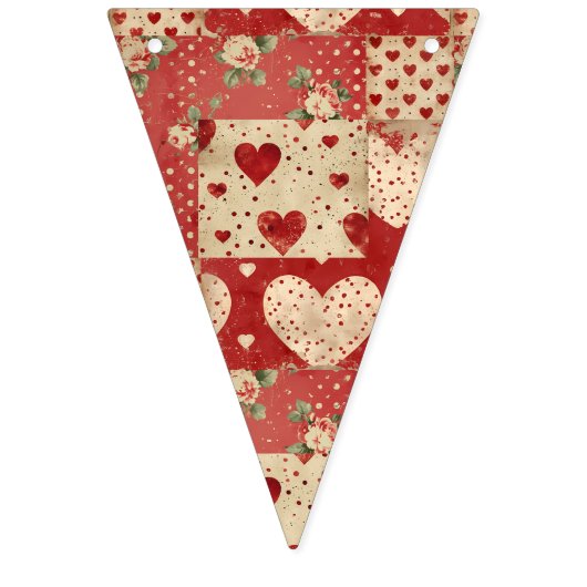  shabby chic vlaggetjes (Derde vlag)