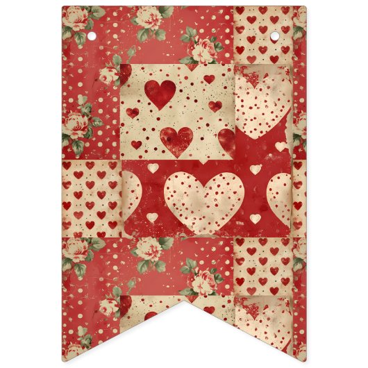  shabby chic vlaggetjes (Tweede vlag)