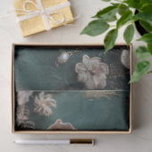 Shabby Chic, Vlinder & Bloemen Mixed Media Design Tissuepapier (Geschenk)