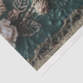 Shabby Chic, Vlinder & Bloemen Mixed Media Design Tissuepapier (Detail)