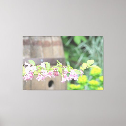 Shabby Chic Wall Decor Canvas Afdruk (Voorkant)