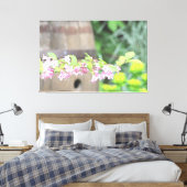 Shabby Chic Wall Decor Canvas Afdruk (Insitu (Slaapkamer))
