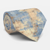 Shabby Chic Wall Pattern Neck Tie Stropdas (Opgerold)