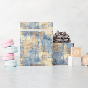 Shabby Chic Wall Pattern Wrapping Paper Roll Cadeaupapier