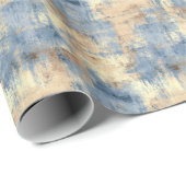 Shabby Chic Wall Pattern Wrapping Paper Roll Cadeaupapier (Rol Hoek)
