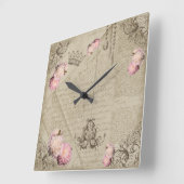 Shabby Chic - wandklok (Hoek)