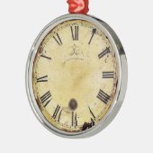  Shabby Chic-wandklok Metalen Ornament (Links)