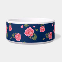 Shabby Chic Waterverf Pink Rose Floral Pattern
