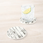 Shabby Chic Weathered Board Zandsteen Onderzetter (Zijkant)