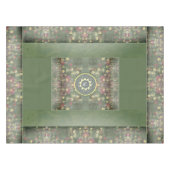 Shabby chic Weathered Floral Tafelkleed (Voorkant (Horizontaal))