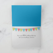 Shabby Chic Wood 60th Birthday Kaart (Binnen)