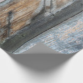 Shabby Chic Wood Abstract Cadeaupapier (Hoek)