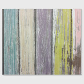 Shabby Chic Wood Cadeaupapier (Vlak)