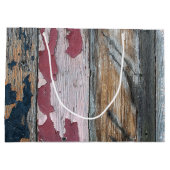 Shabby Chic Wood Groot Cadeauzakje (Achterkant)