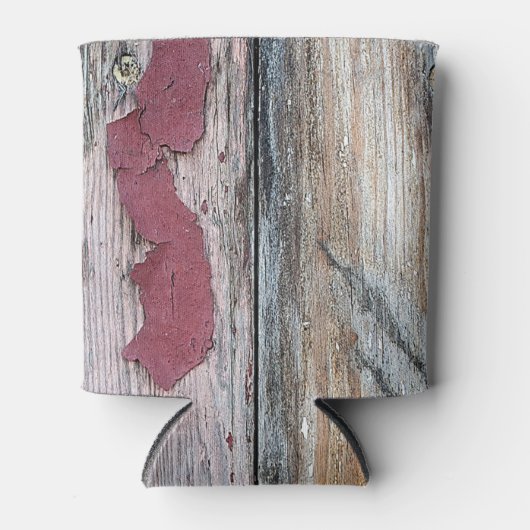 Shabby Chic Wood Koelbox Blikjeskoeler (Voorkant)