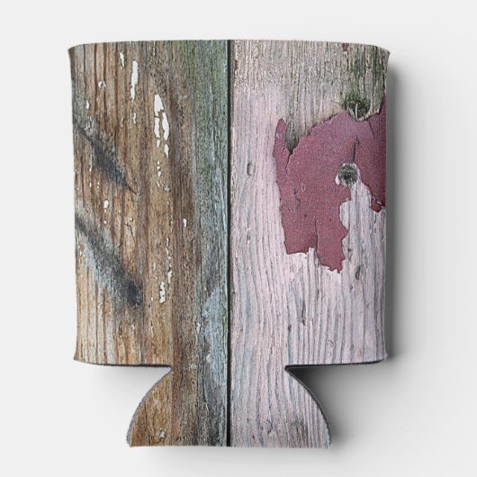 Shabby Chic Wood Koelbox Blikjeskoeler (Achterkant)