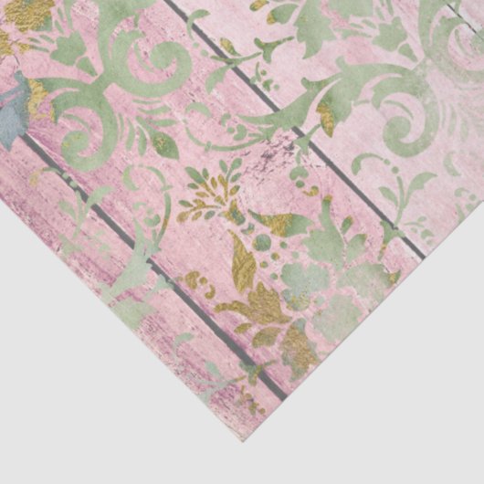 Shabby Chic Wood Series Design 12 Tissuepapier (Detail)