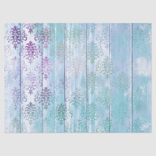 Shabby Chic Wood Series Design 2 Tissuepapier (Voorkant)