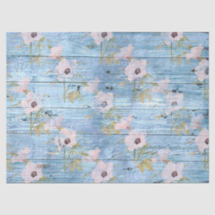 Shabby Chic Wood Series Design 4 Tissuepapier