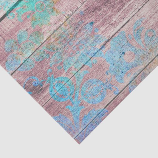 Shabby Chic Wood Series Design 7 Tissuepapier (Detail)