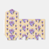 Shabby Chic Yellow Pansies Party Cake Favor Box Bedankdoosjes (Uitgevouwen)