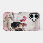 Shabby Chick Pink iPhone 16 Hoesje (Achterkant horizontaal)