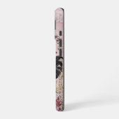 Shabby Chick Pink iPhone 16 Hoesje (Linkerkant)