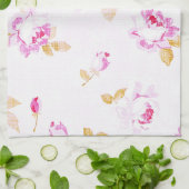 Shabby Chique Bord Roze Roze Keuken / Badhanddoek Theedoek (Gevouwen)
