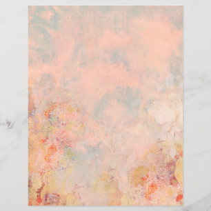 Shabby Chique en thee gekleurd papier