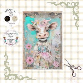 Shabby Chique Frans Land Decoupage Tissue Papier