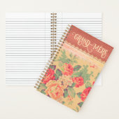 Shabby Chique Franse Grootmoeder Grand-Mère Notitieboek (Binnen)