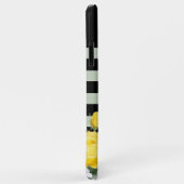 Shabby Chique Geel Wit Rozen Bloemen Patroon Case-Mate iPhone Case (Achterkant/rechts)