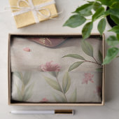 shabby chique geschenkdoos met Franse macarons Tissuepapier (Geschenk)