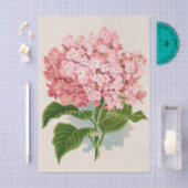 Shabby Chique Licht Blush Koraal Roze Bloemen Tissuepapier (Craft)