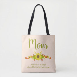 Shabby Chique Moeder Zonnebloem Tote Bag