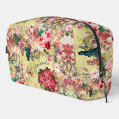  shabby chique rozen en vaas geel toilettasje (Rechterhoek)