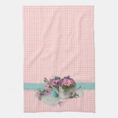 Shabby Chique Tuin Bloemen Keuken Handdoek (Verticaal)