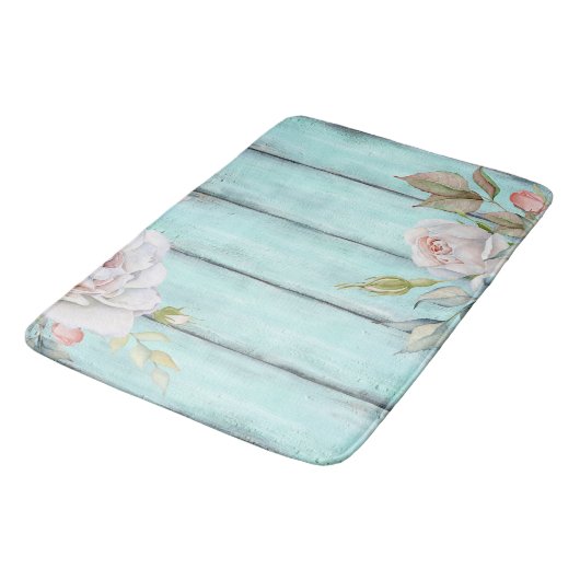 Shabby Country Chic Rustic Bath Mat (Gekanteld)