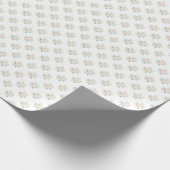 Shabby Delicate Petite Rozen Floral Spring Gift Cadeaupapier (Hoek)