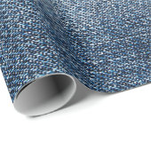 Shabby denim textuur voor achtergrond. Blauwe spij Cadeaupapier (Rol Hoek)
