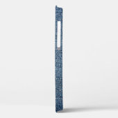 Shabby denim textuur voor achtergrond. Blauwe spij Case-Mate iPhone Case (Achterkant / Links)