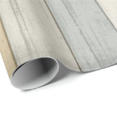 Shabby Earth Colored Wood Cadeaupapier (Rol Hoek)