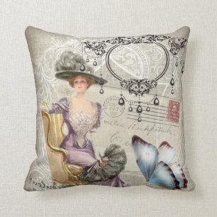 shabby elegance chandelier  Victoriaans Kussen