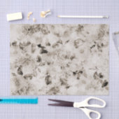  shabby elegant witte grijze rozen floraal tissuepapier (Craft)