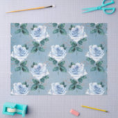 Shabby Floral Blue Series Design 1 Tissuepapier (Craft)