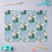 Shabby Floral Blue Series Design 1 Tissuepapier (Craft)