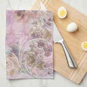 Shabby Floral Kitchen Towel Theedoek (Quarter Fold)