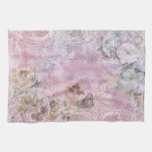 Shabby Floral Kitchen Towel Theedoek (Horizontaal)