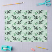 Shabby Floral Mint Series Design 6 Tissuepapier (Craft)